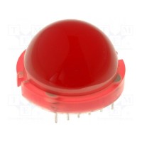 LED 20мм красный 4-13мкд KINGBRIGHT ELECTRONIC DLC-6ID