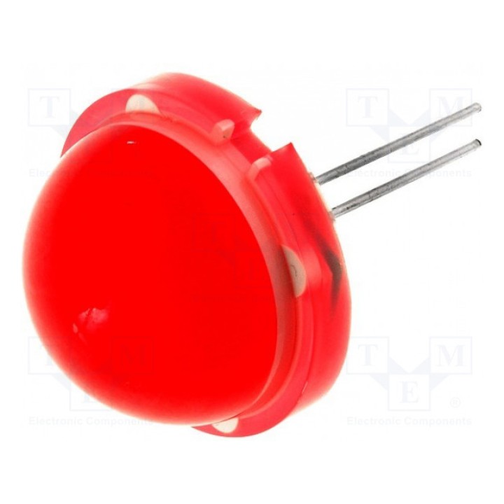 LED 20мм красный KINGBRIGHT ELECTRONIC DLC2-6ID (DLC2-6ID)