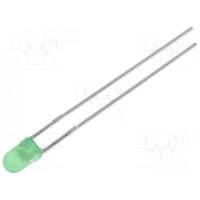 LED 3мм KINGBRIGHT ELECTRONIC L-934GD