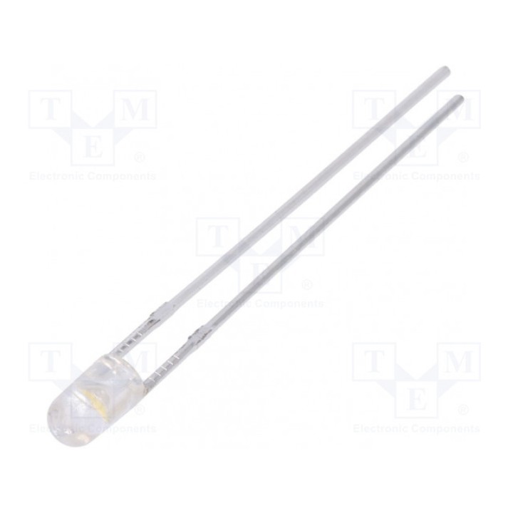 LED 3мм LUCKY LIGHT LL-304WC2J-W5-3PD (LL-304WC2J-W5-3PD)