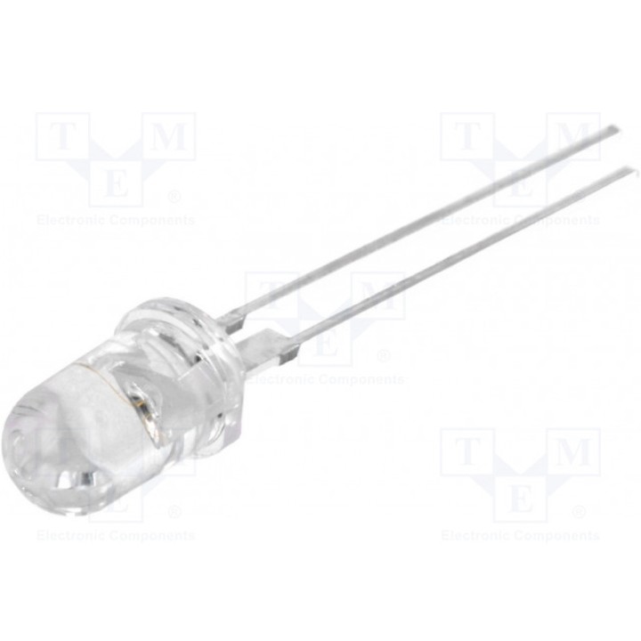 LED 5мм голубой OPTOSUPPLY OSB5SA5201E (OSB5SA5201E)