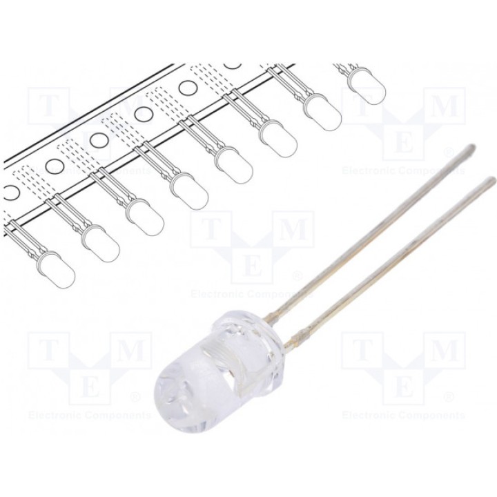 LED 5мм желтый OPTOSUPPLY OSY5PA5A31A-T-QR (OSY5PA5A31A-T-QR)