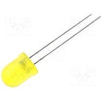 LED 8мм KINGBRIGHT ELECTRONIC L-793YD