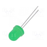LED 8мм LUCKY LIGHT LL-803GD2C-1A