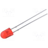 LED овальный 51x43мм OPTOSUPPLY OS5RPM5HA3B-NO