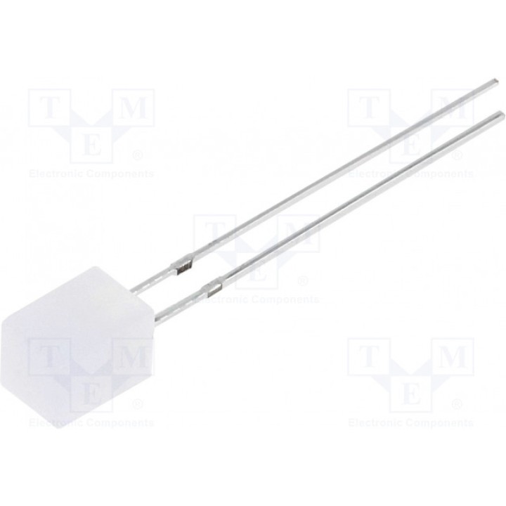 LED квадратная 5x5x7мм зеленый OPTOSUPPLY OSG5TA7NE2B (OSG5TA7NE2B)