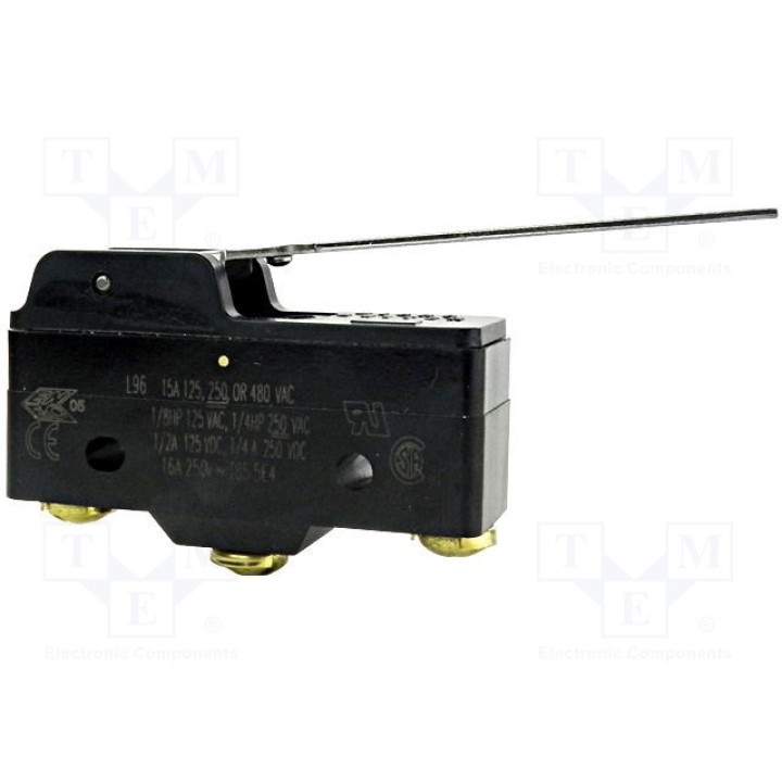 Microswitch snap action precise operation, with lever HONEYWELL BZ-2RW84-A2 (BZ-2RW84-A2)