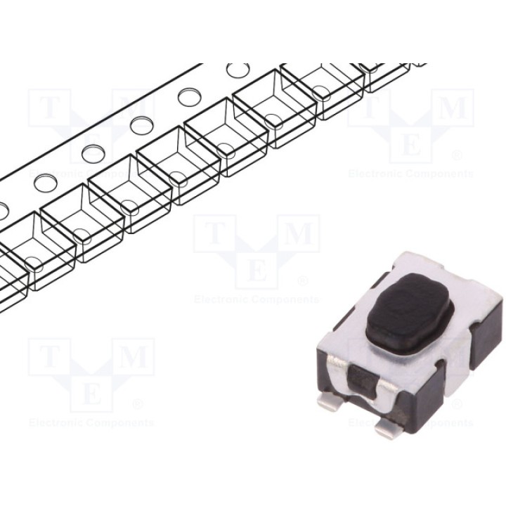 Тактовая кнопка spst-no C&K KMR241G LFS (KMR241GLFS)
