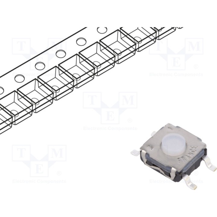 Тактовая кнопка spst-no C&K KSC221G LFS (KSC221GLFS)