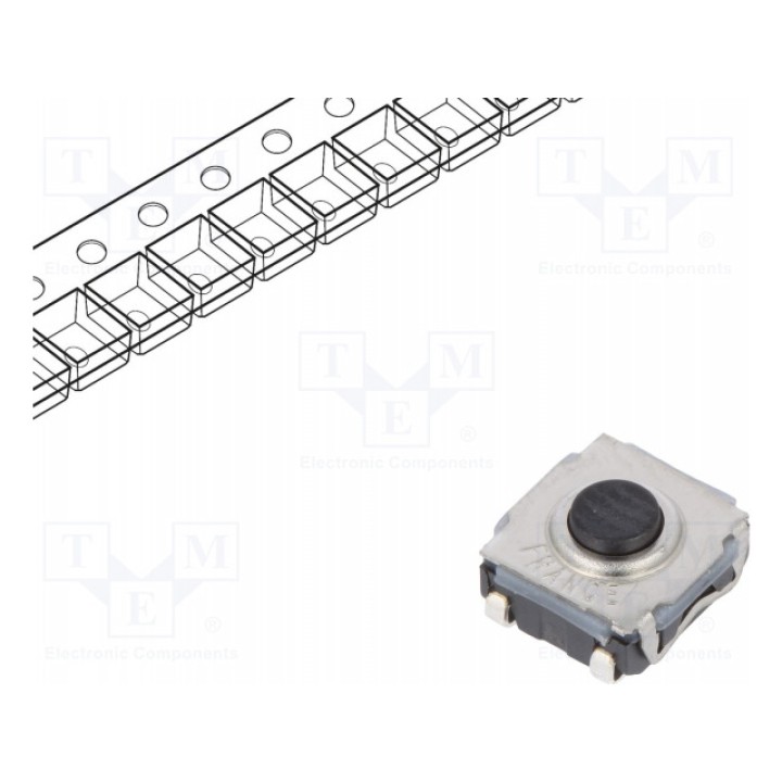 Тактовая кнопка spst-no C&K KSC321J LFS (KSC321JLFS)