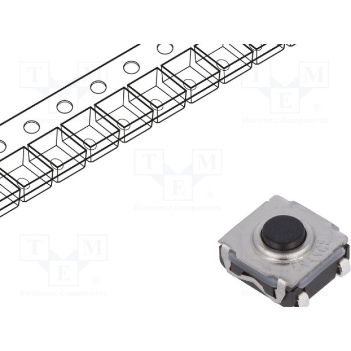 Тактовая кнопка spst-no C&K KSC351J LFS (KSC351JLFS)