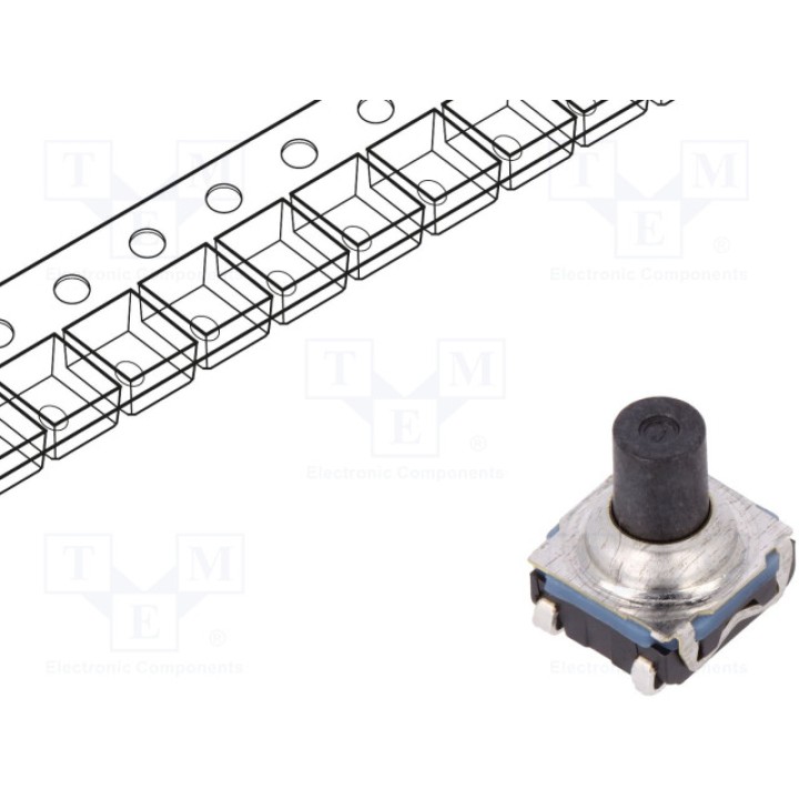 Тактовая кнопка spst-no C&K KSC621J LFS (KSC621JLFS)