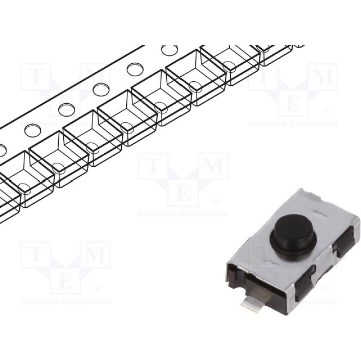Тактовая кнопка spst-no C&K KSR231G LFS (KSR231GLFS)