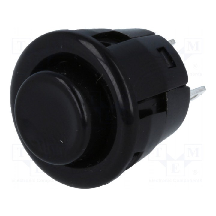 Кнопочный переключатель 2 положенияMIYAMA DS412-K (DS412B)