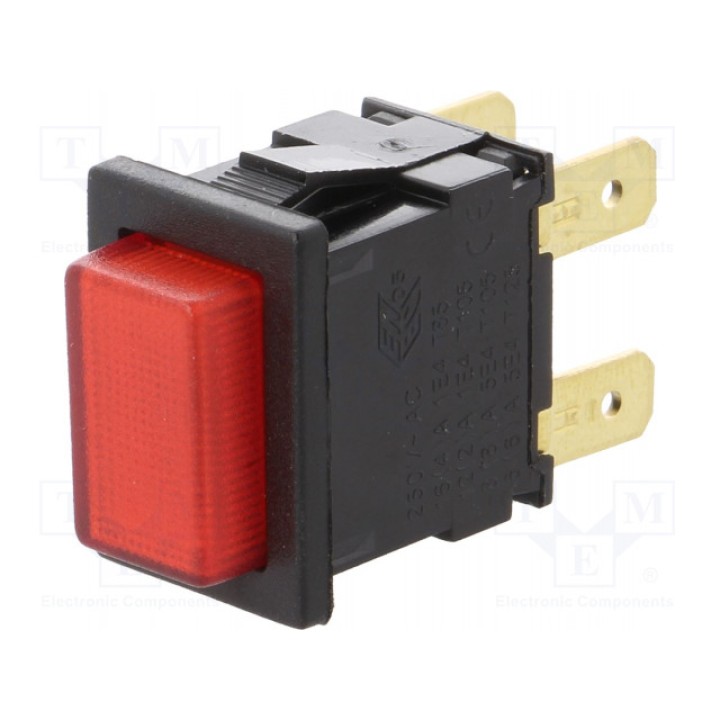 Кнопочный переключатель 2 положенияBULGIN H8353ABBR3 (AE-H8353ABNAA)