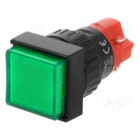 Кнопочный переключатель 2 положенияONPOW V16F-11-24G