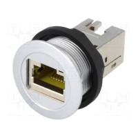 Гнездо rj45 22мм HARTING 09454521560
