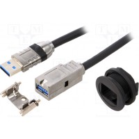 Гнездо usb 22мм HARTING 09454521970