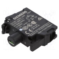 Элемент подсветки 22мм SIEMENS 3SU1401-1BB60-1AA0