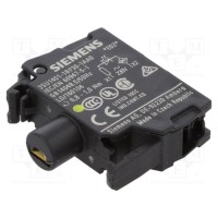 Элемент подсветки 22мм SIEMENS 3SU1401-1BF30-1AA0