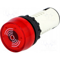 Свето-звуковой сигнализатор 22мм COBI ELECTRONIC CM22-SLR