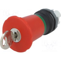 Выключатель аварийной остановки с ключом 2-позиционный ABB 1SFA611525R1101
