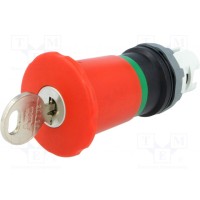 Выключатель аварийной остановки с ключом 2-позиционный ABB 1SFA611525R1301