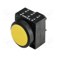 Переключатель кнопочный 1-позиционный SIEMENS 3SB3000-0AB11