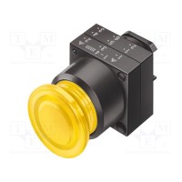 Переключатель кнопочный 1-позиционный SIEMENS 3SB3001-1DA31