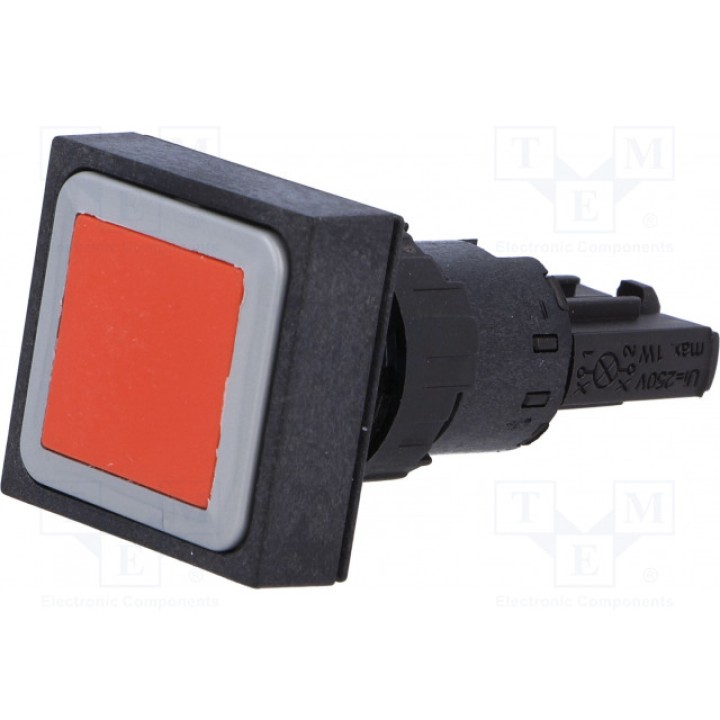 Переключатель кнопочный 1-позиционный EATON ELECTRIC Q25D-RT (Q25D-RT)