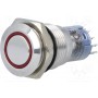 Переключатель антивандальный положения 2 ONPOW (V16-22R-12R-S)