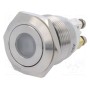 Переключатель антивандальный положения 2 ONPOW (V19-10FD-12G-S)