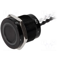 Переключатель пьезоэлектрический положения 2 ONPOW PS193P10Y21W12VT