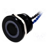 Переключатель пьезоэлектрический положения 2 ONPOW PS223P10Y21B24VT