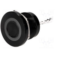 Переключатель пьезоэлектрический положения 2 ONPOW PS223P10Y21W12VT