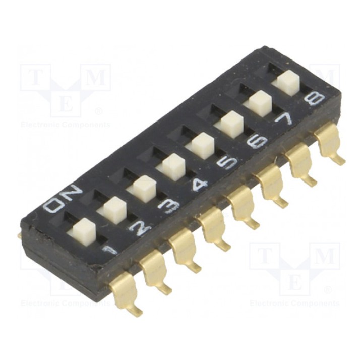 DIP переключатель 8 секционный OMRON A6S-8104-H (A6S-8104-H)