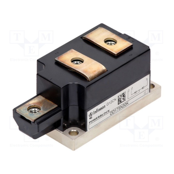 Модуль два последовательных диода INFINEON TECHNOLOGIES TD250N1625KOF (TD250N16/25KOF)