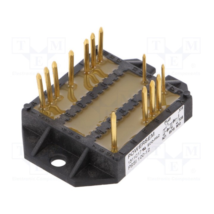 Тормозной транзистор urmax 1, 2кв POWERSEM PSSI10012 (PSSI100/12)