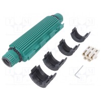 Гелевая муфта RELICON HELLERMANNTYTON RELISEAL-V525PP-SI