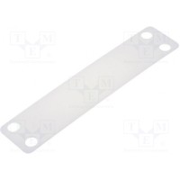 Этикетка полиамид HELLERMANNTYTON IMP3.5-N66-NA-C1