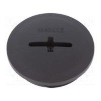 Заглушка M40 LAPP KABEL BLK-GL-M40+O-R9005