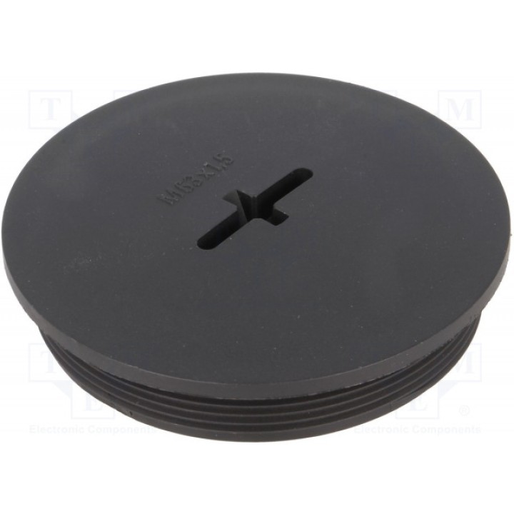Заглушка M63 LAPP KABEL 52006173 (BLK-GL-M63-BK)
