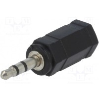 Jack 25мм гнездоJack 35мм вилка LOGILINK CA1102