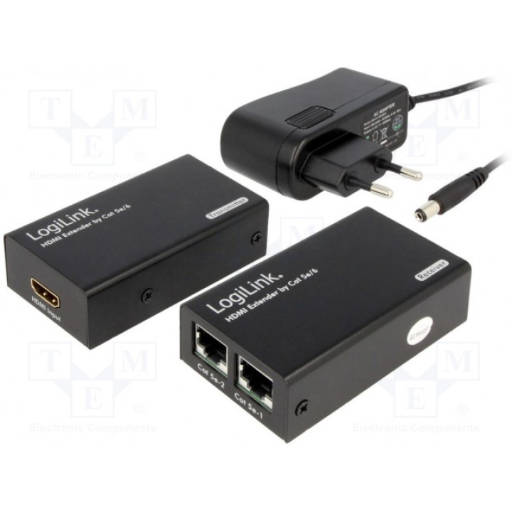 Репитер HDMI LOGILINK HD0102 (HD0102)