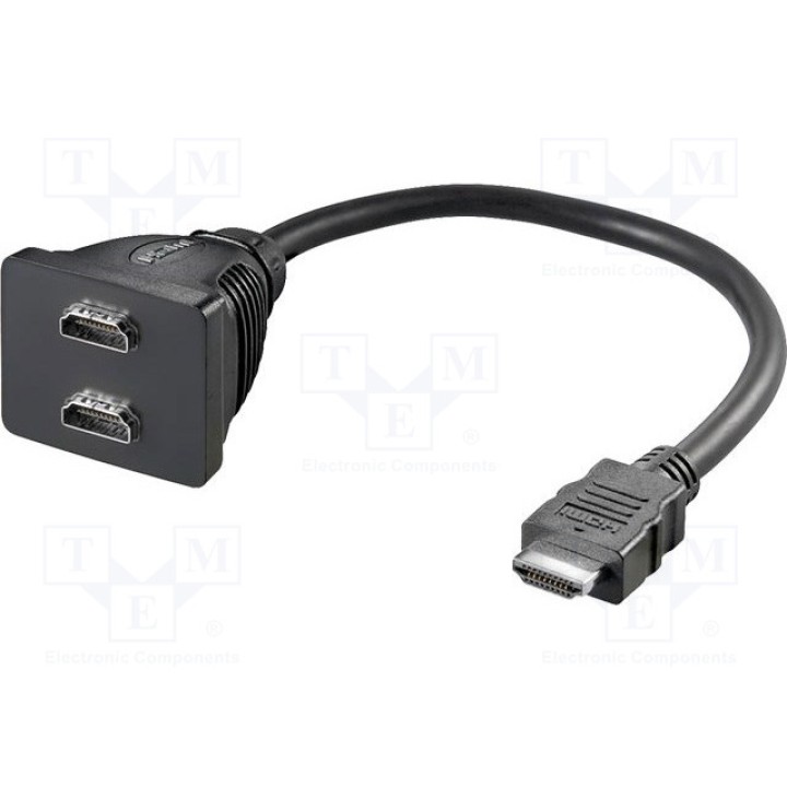 Разветвитель сигнала HDMI Goobay 68783 (HDMI-2HDMI)