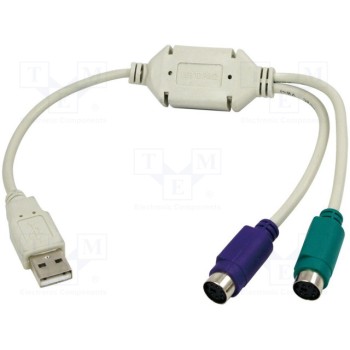 Адаптер USB-PS2 LOGILINK AU0004A