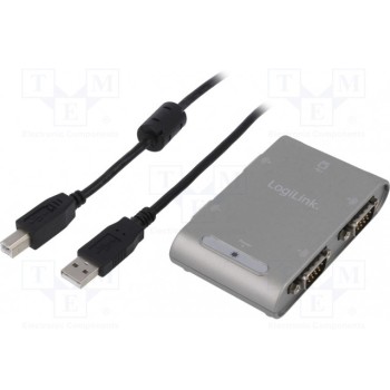 Адаптер USB-RS232 LOGILINK AU0032