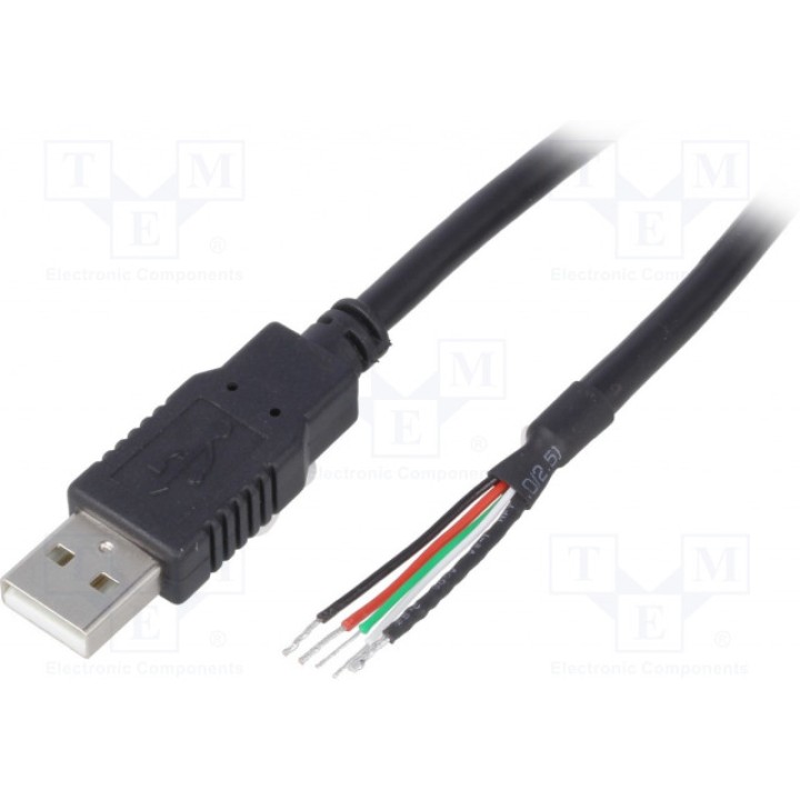 Кабель USB 20 BQ CABLE CAB-USB-A-1.0-BK (CAB-USB-A-1.0-BK)