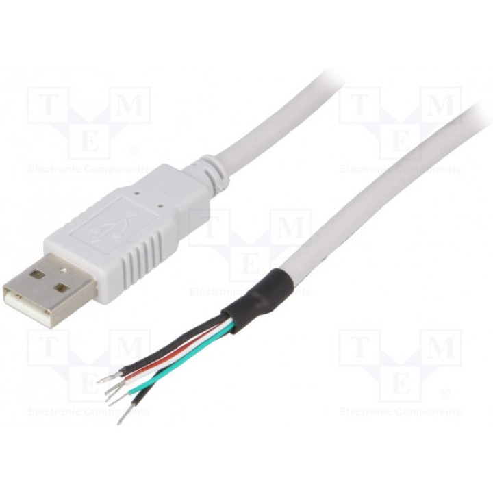 Кабель USB 20 BQ CABLE CAB-USB-A-1.5-GY (CAB-USB-A-1.5-GY)