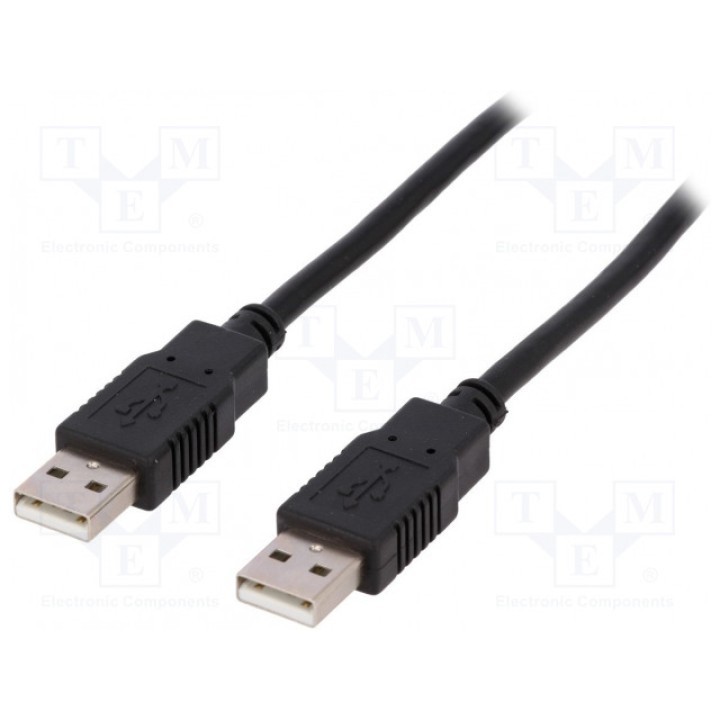 Кабель BQ CABLE CAB-USB2AA1.0-BK (CAB-USB2AA-1.0-BK)